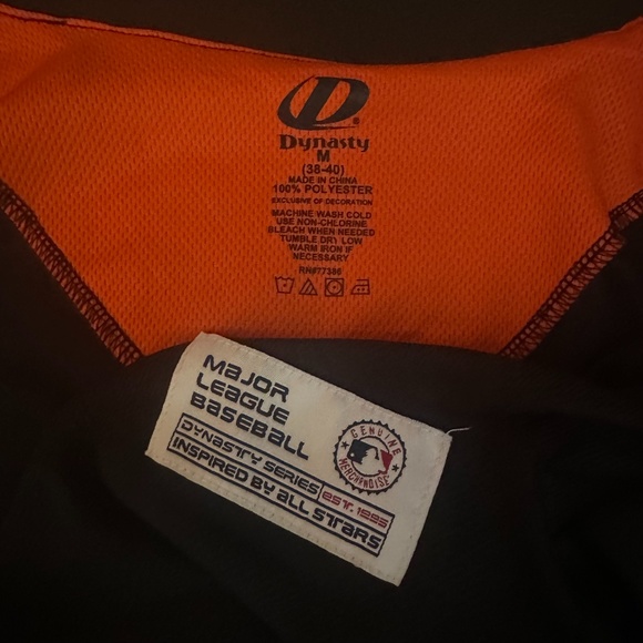 Miami Marlins Embroidered Jersey Medium 38-40 Gently worn AUTHENTIC MLB merch - Picture 3 of 3